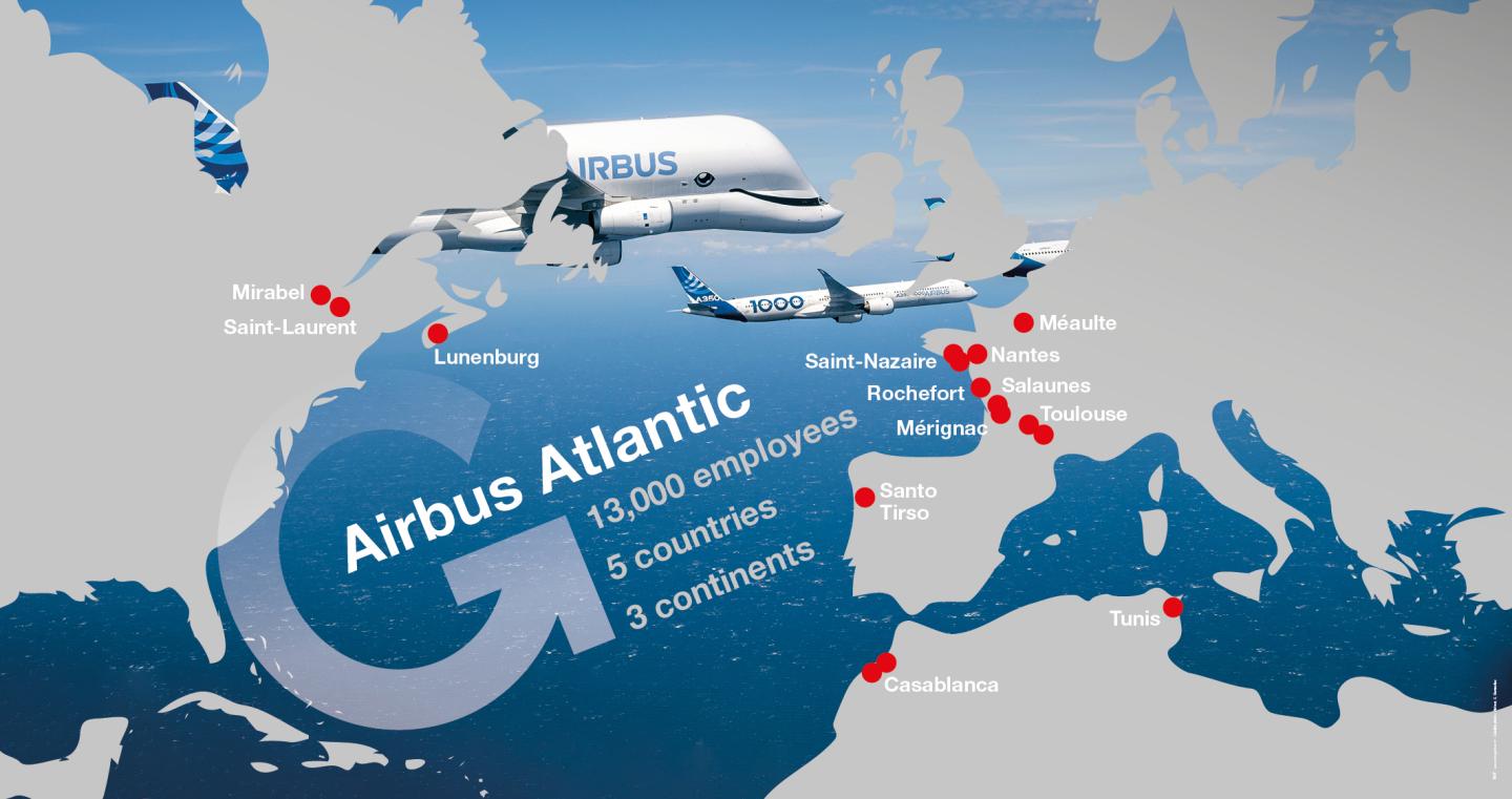 Airbus Atlantic é novo player global de aeroestruturas