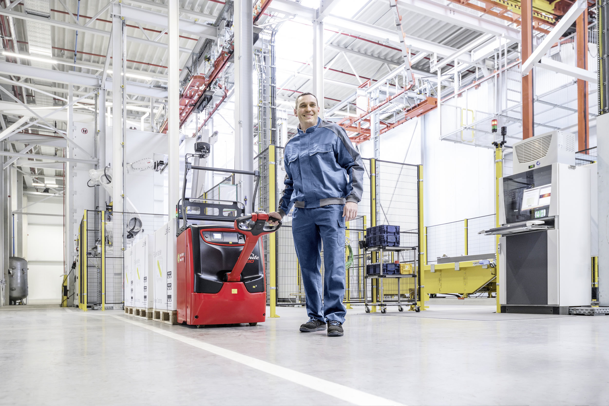 Linde apresenta portefólio para espaços com manobrabilidade reduzida