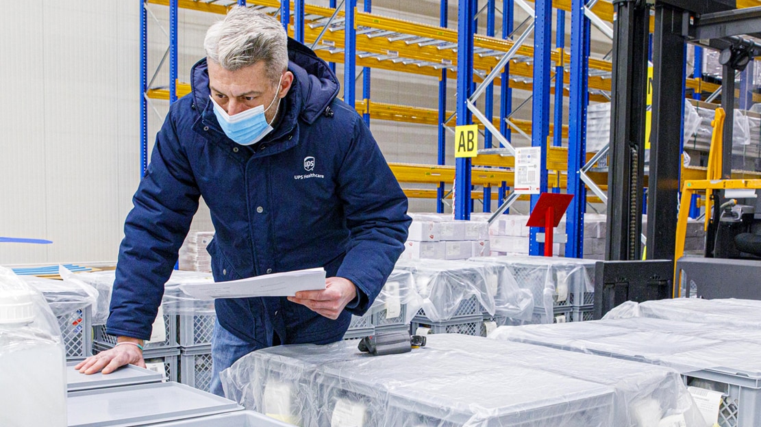 UPS distribui vacinas da Novavax na UE