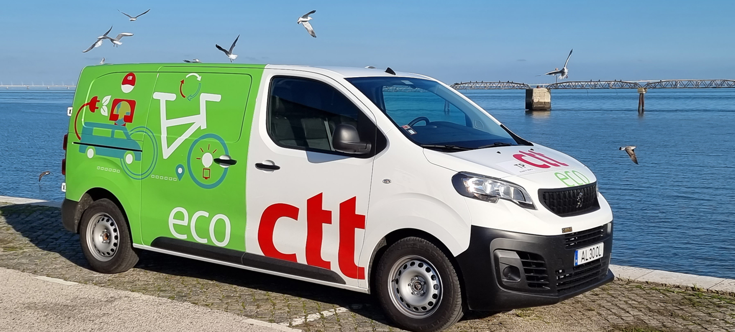 25 veículos reforçam frota totalmente elétrica dos CTT