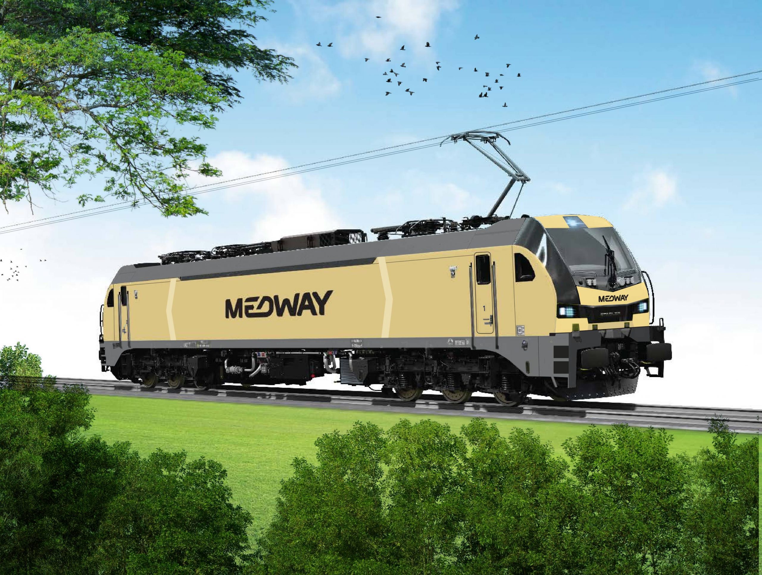 MEDWAY reforça frota em Espanha com cinco locomotivas elétricas