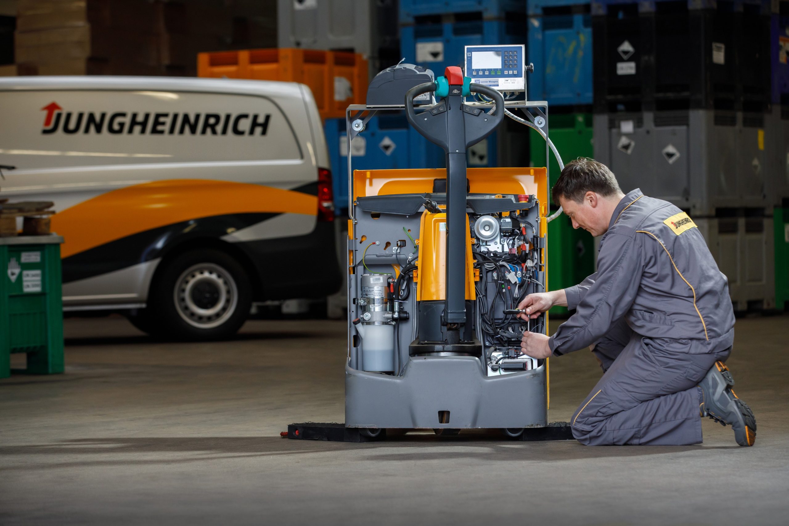 Jungheinrich anuncia serviço pós-venda neutro em CO2