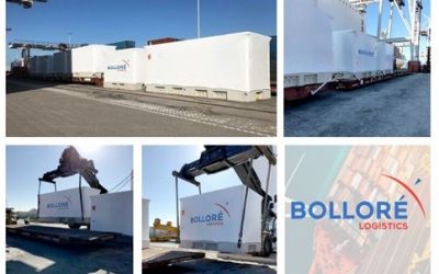 Bolloré Logistics Portugal transporta power stations para os PALOP