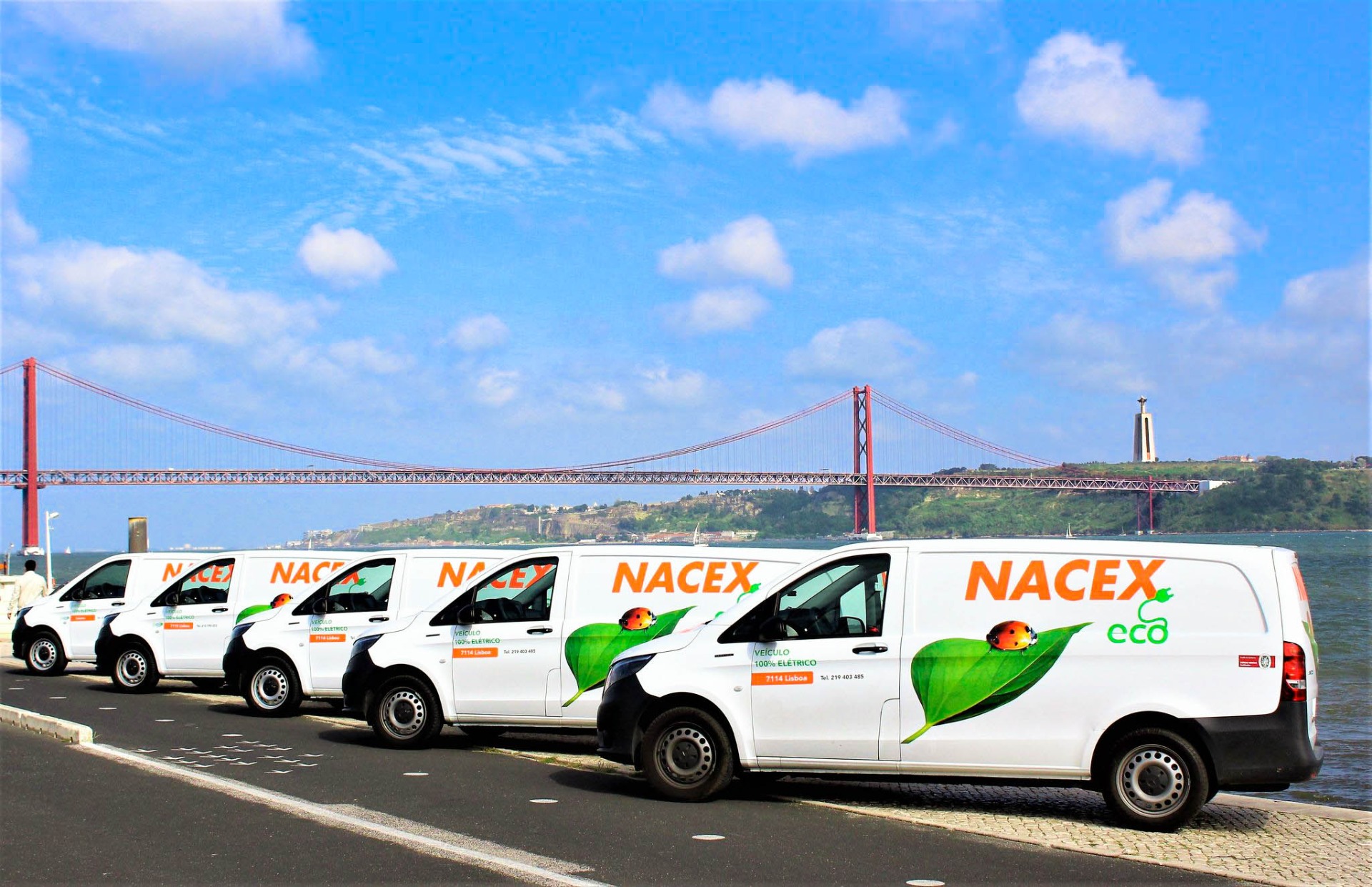 Nacex incorpora 10 carrinhas elétricas e vai reforçar frota nos próximos meses