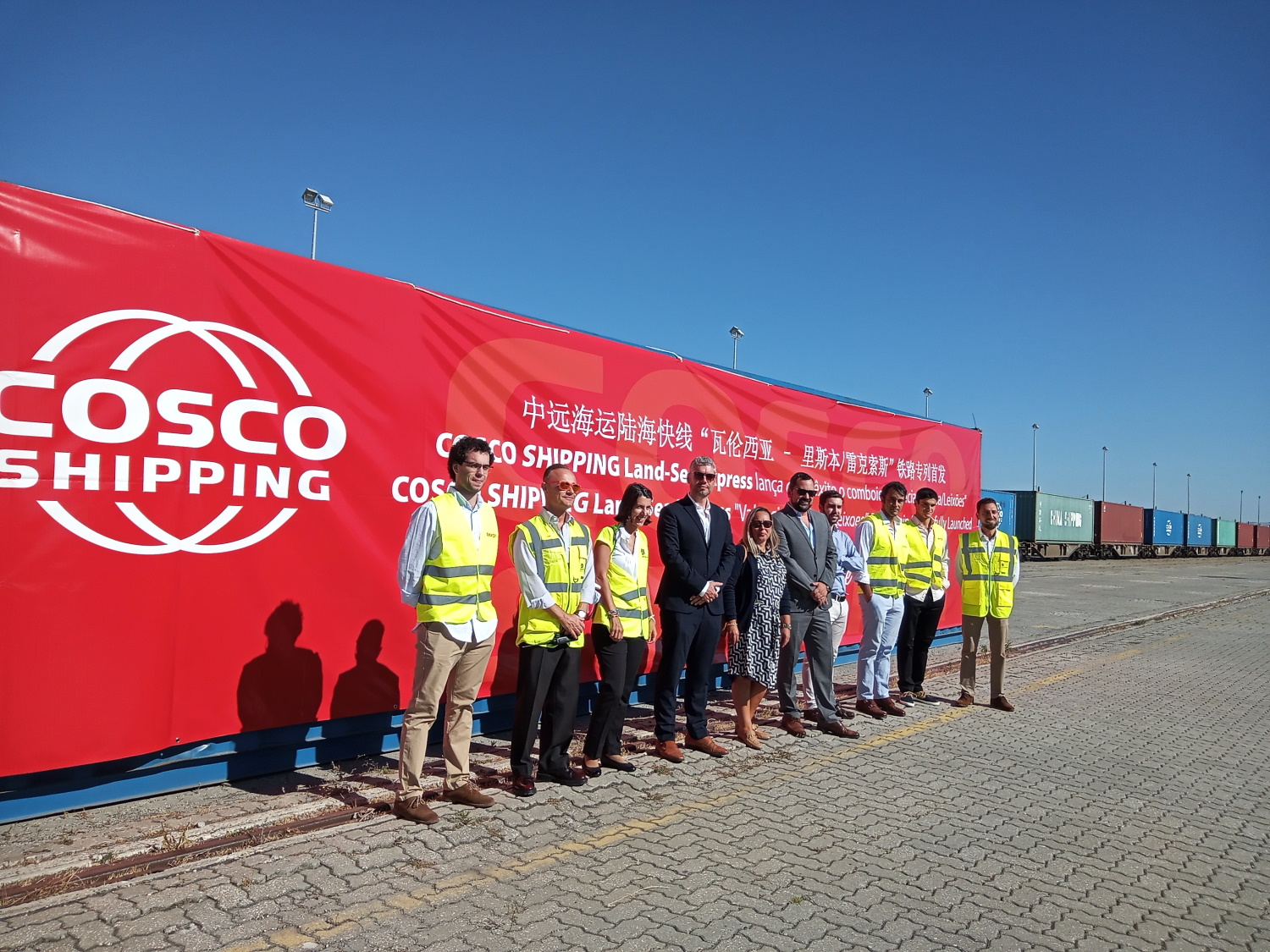 COSCO Shipping eleva bitola com serviço ibérico semanal