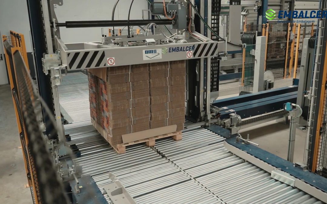 Vouguembal instala fim de linha de embalagem automática