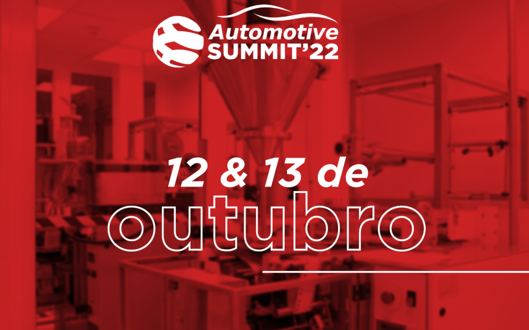 Automotive Summit irá realizar-se nos dias 12 e 13 de outubro