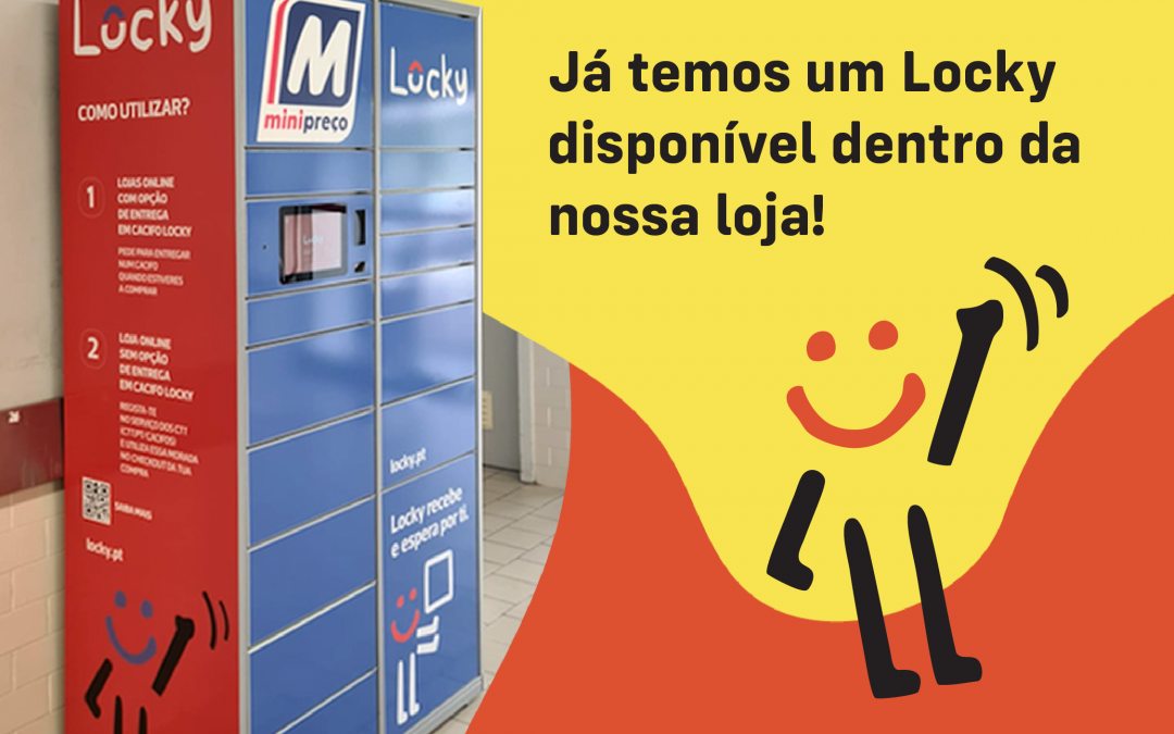 CTT instalam cacifos Locky para recolha de encomendas online nos supermercados Minipreço