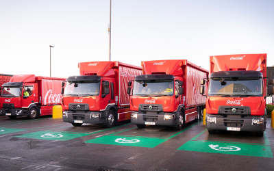 Coca-Cola inicia distribuição na Bélgica com veículos elétricos