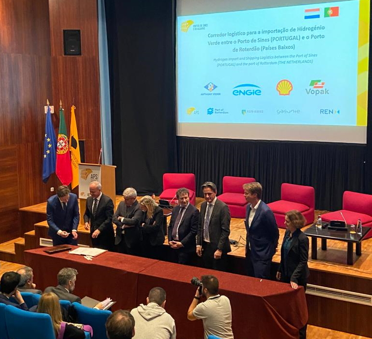 Portos de Sines e Roterdão juntos no H2Sines.RDAM