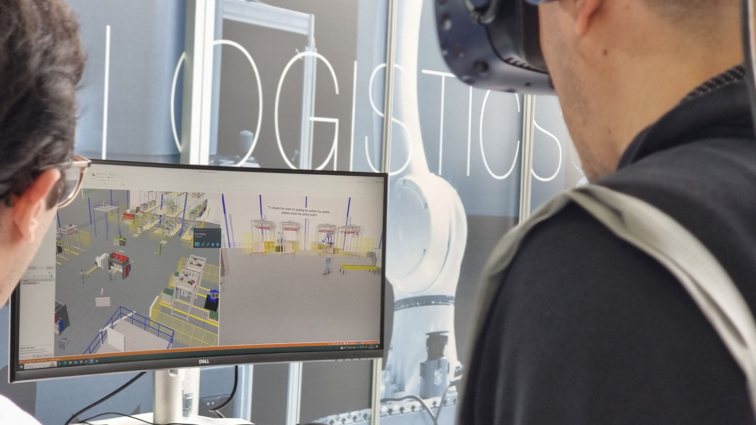 CLS iMation apresenta solução de realidade virtual imersiva para a intralogística
