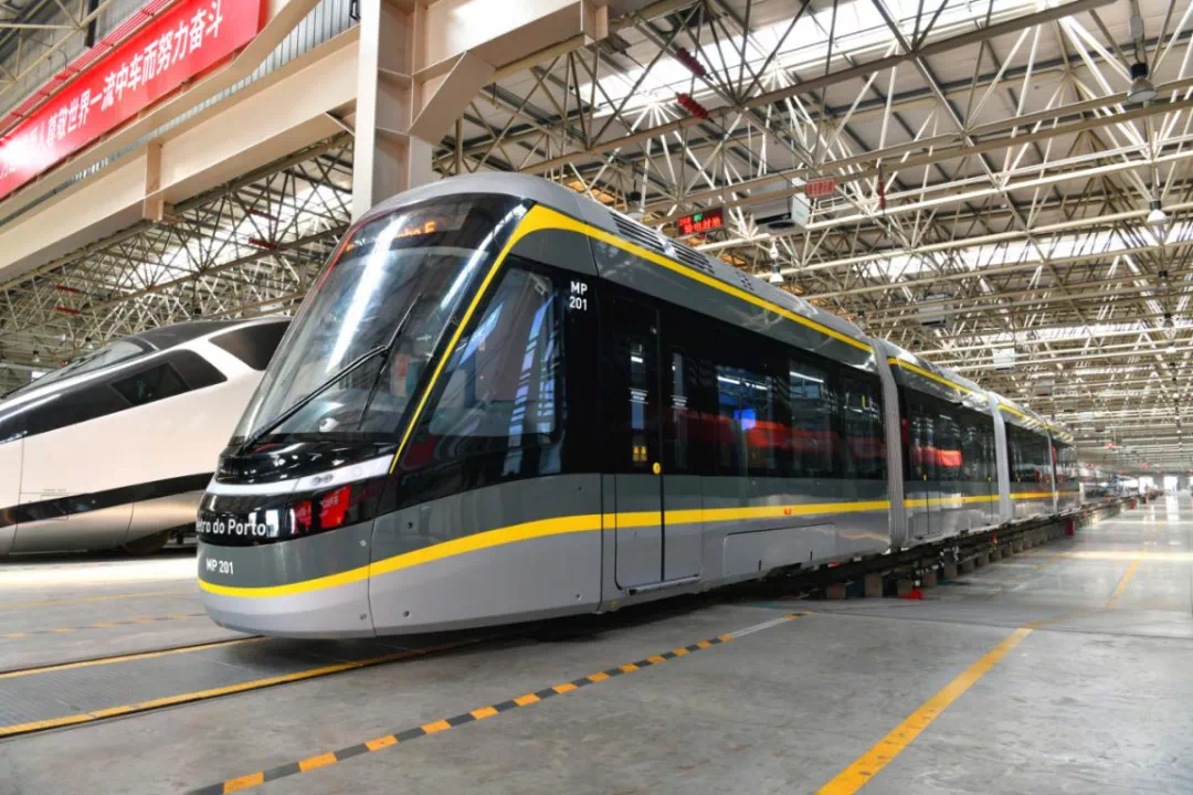 Vagões metro do Porto