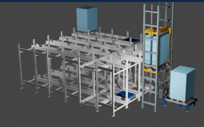 Costo Intralogistics desenvolve novo armazenamento automático