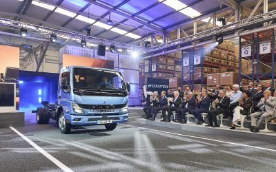 FUSO inicia produção da nova geração eCanter no Tramagal