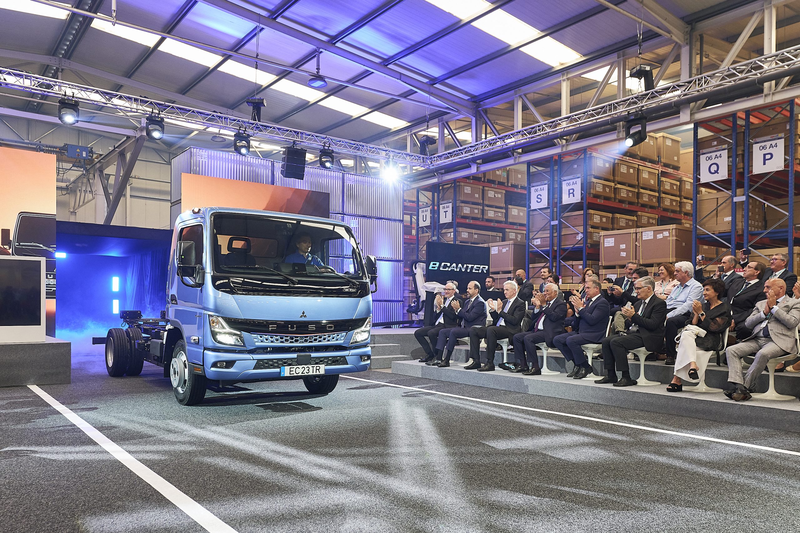 FUSO inicia produção da nova geração eCanter no Tramagal