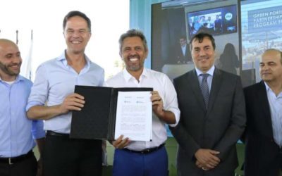 Portos do Brasil e dos Países Baixos assinam acordo de transporte de hidrogénio verde