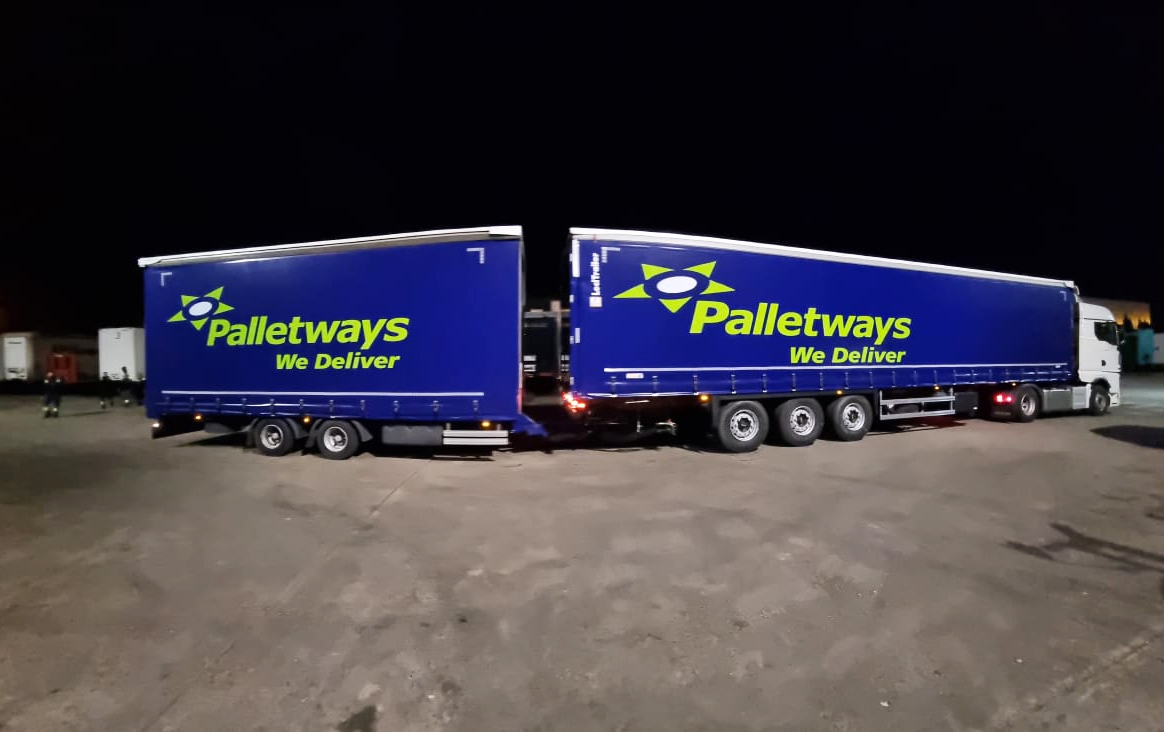 Megacamião Palletways