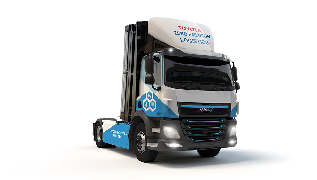 Toyota colabora com VDL para lançar camiões a hidrogénio na Europa
