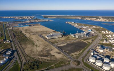 Porto de Aveiro finaliza obra de infraestruturação da Zali