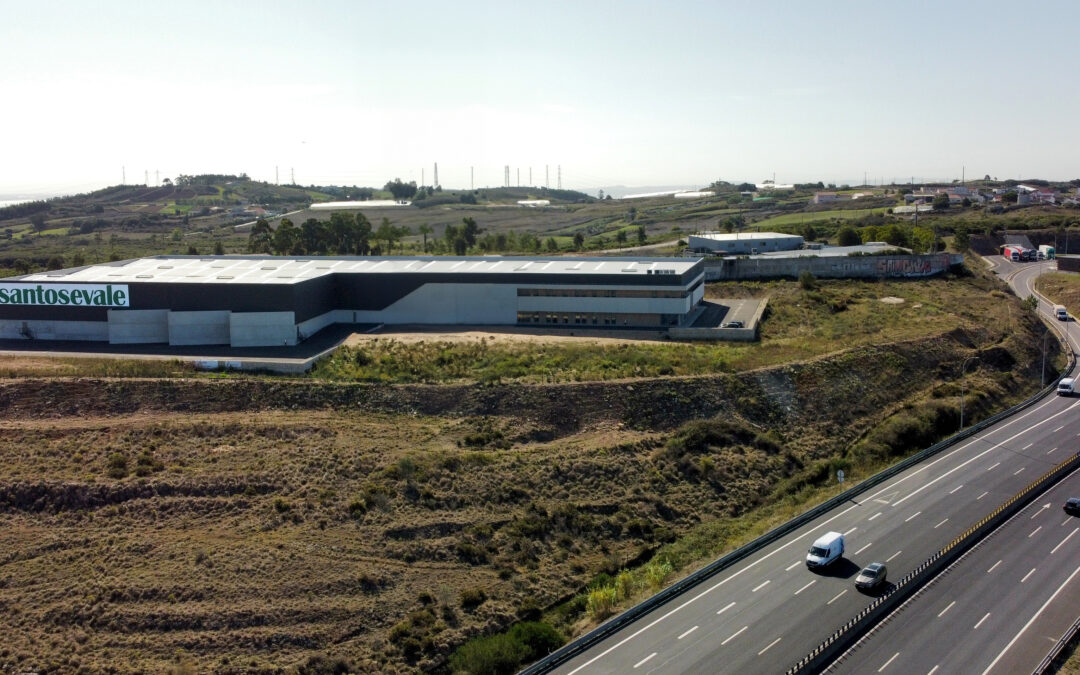 Nova plataforma logística da Santos e Vale localizada em Loures