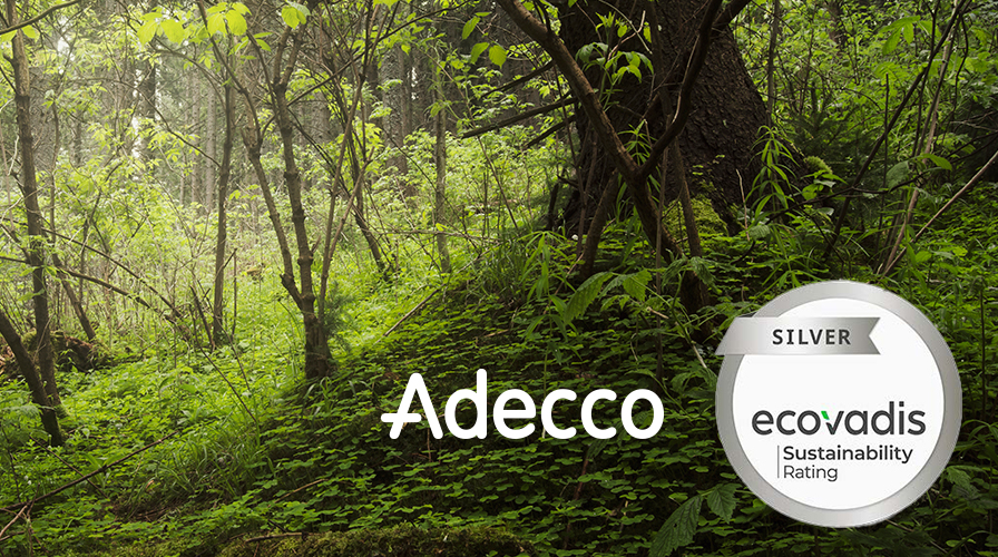 Adecco Portugal recebe medalha de prata da EcoVadis