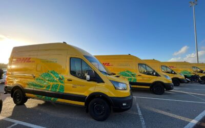 DHL renova frota com veículos totalmente elétricos