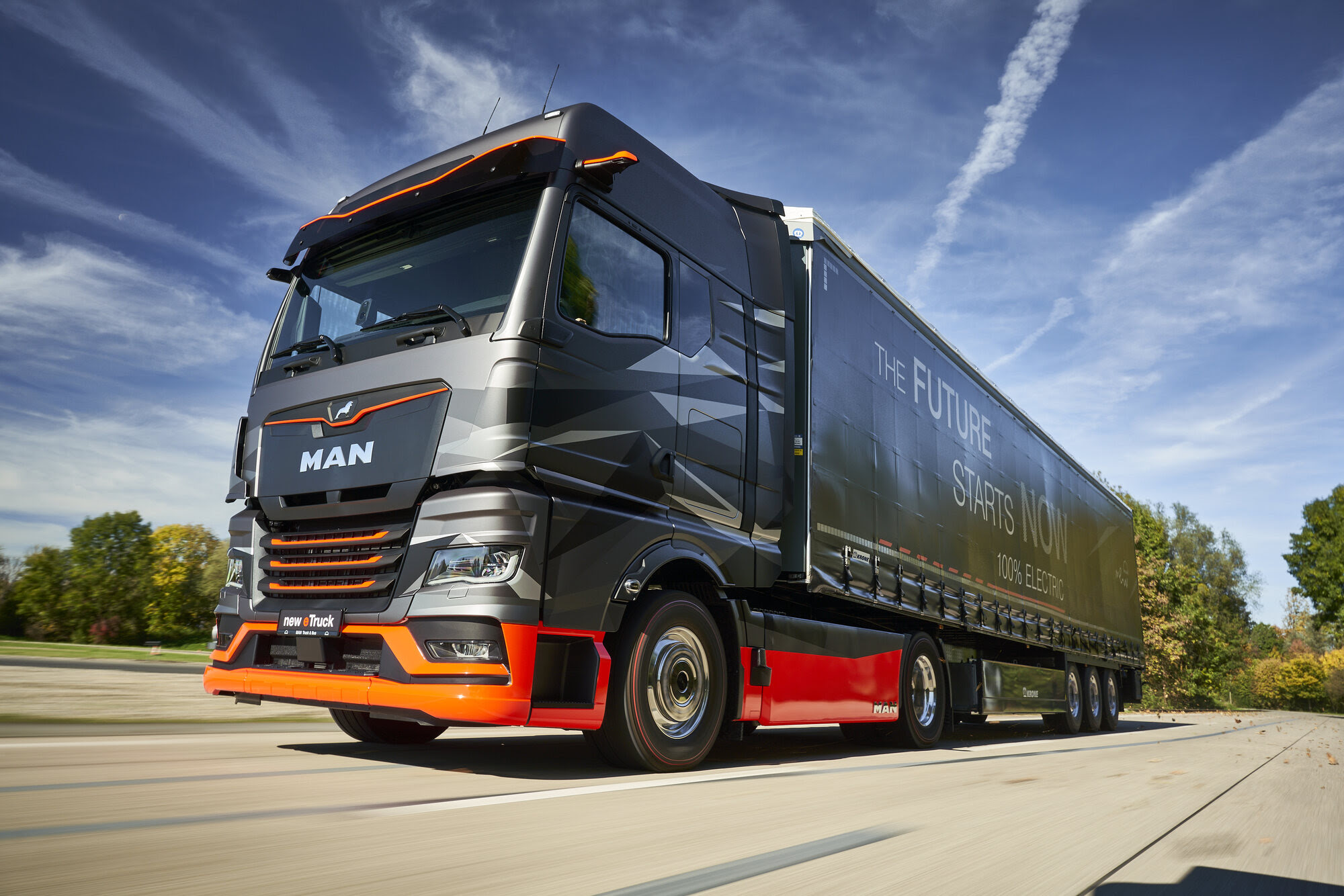 MAN eTruck começa a ser comercializado