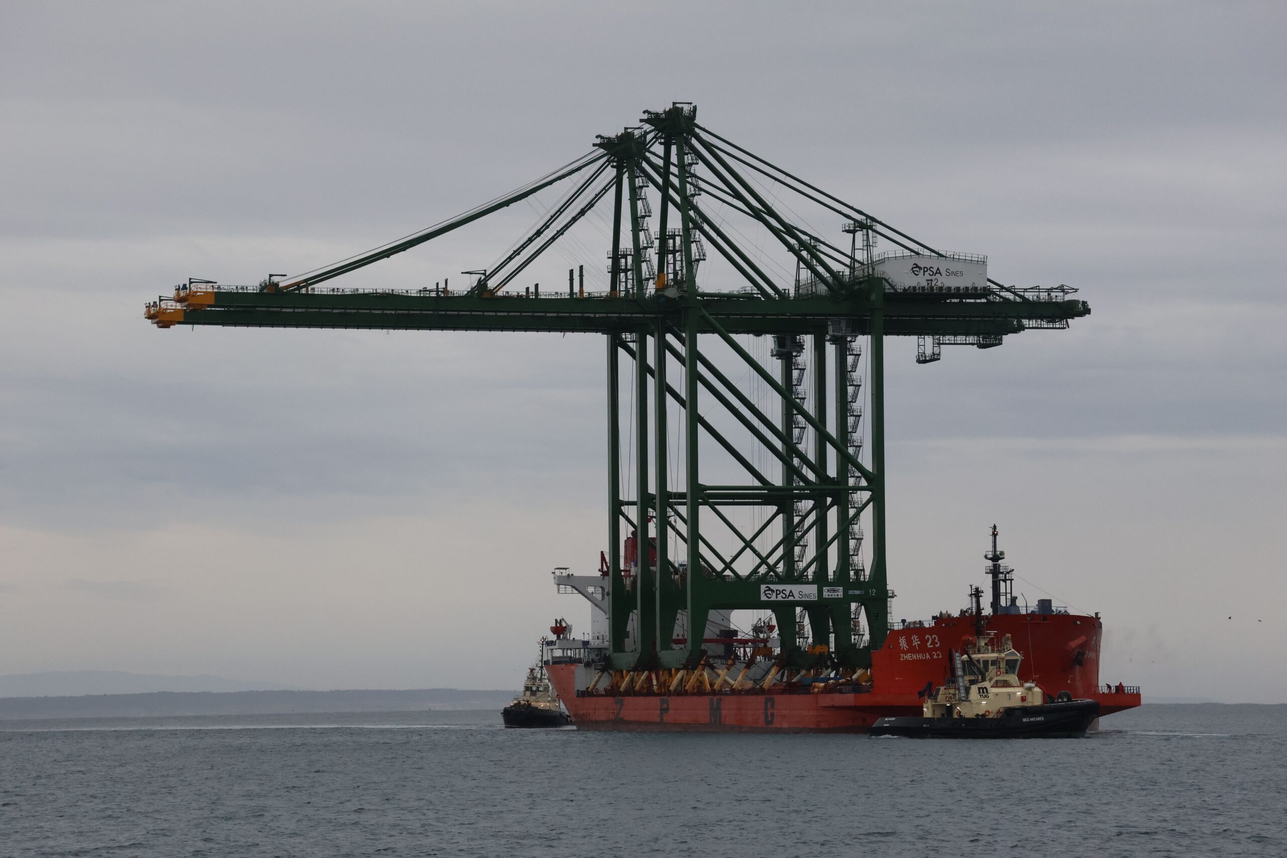 Pórticos de cais Ship-to-Shore Super Post Panamax