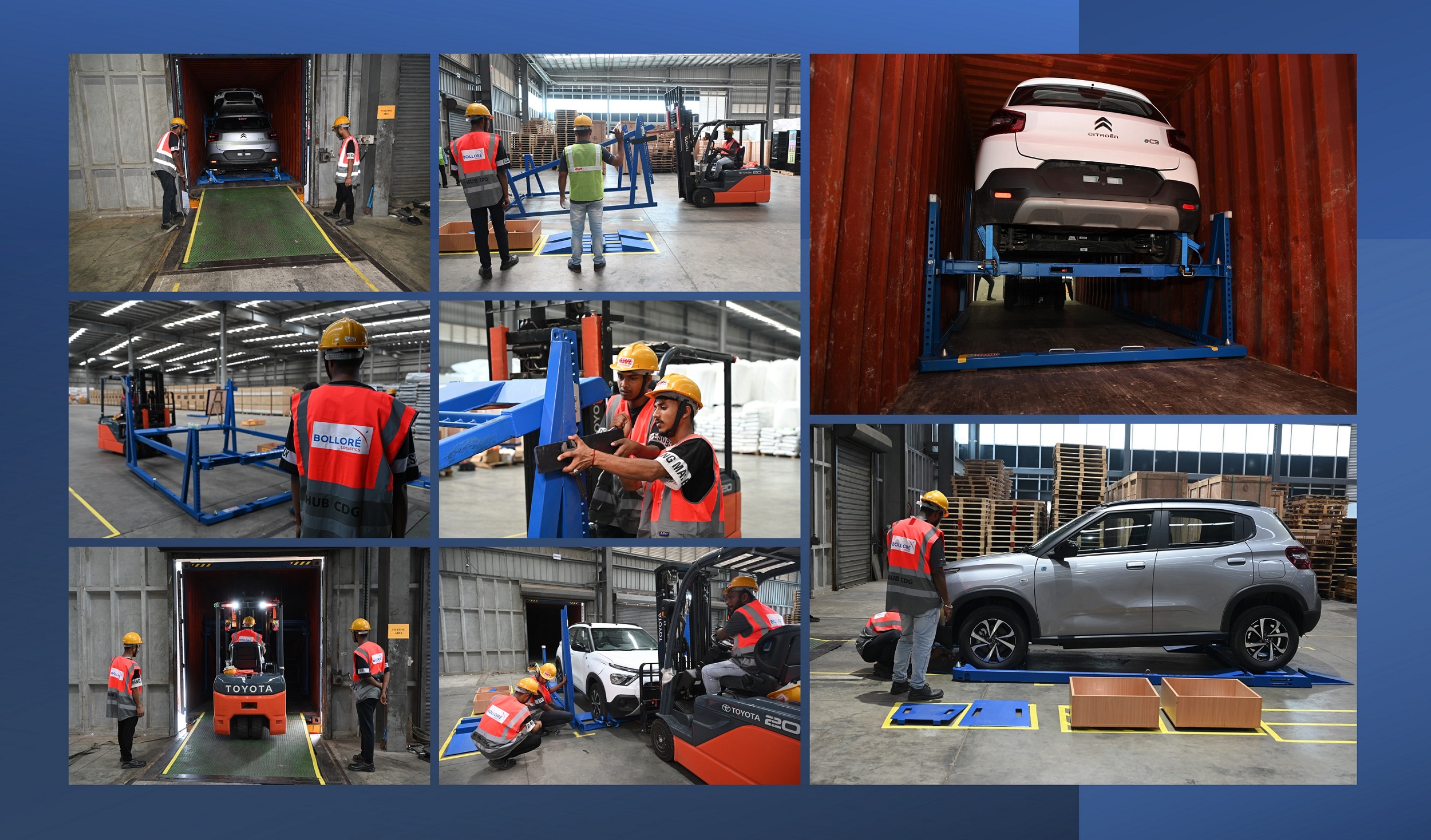 Bolloré Logistics collage_revolutionizing-finished-car-export