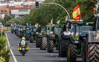 Protestos de agricultores espanhóis impactam distribuição