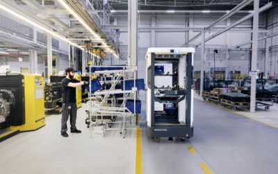 MAN automatiza logística de produção com robôs móveis da Magazino