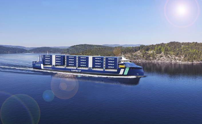 Samskip lança primeiro SeaShuttle de zero emissões para shortsea