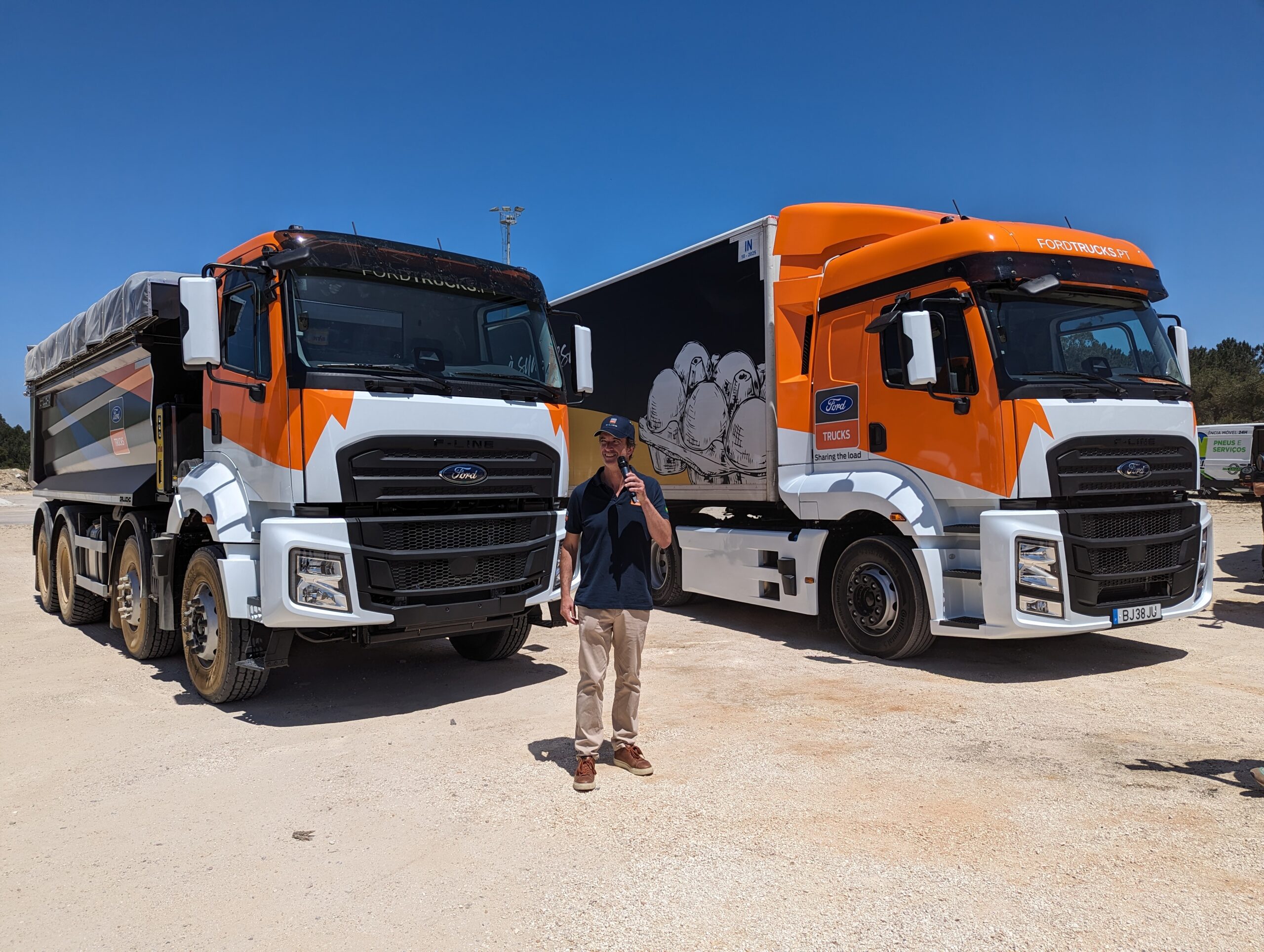 Ford Trucks Portugal lança gama F-Line e antecipa primeiro elétrico para 2025