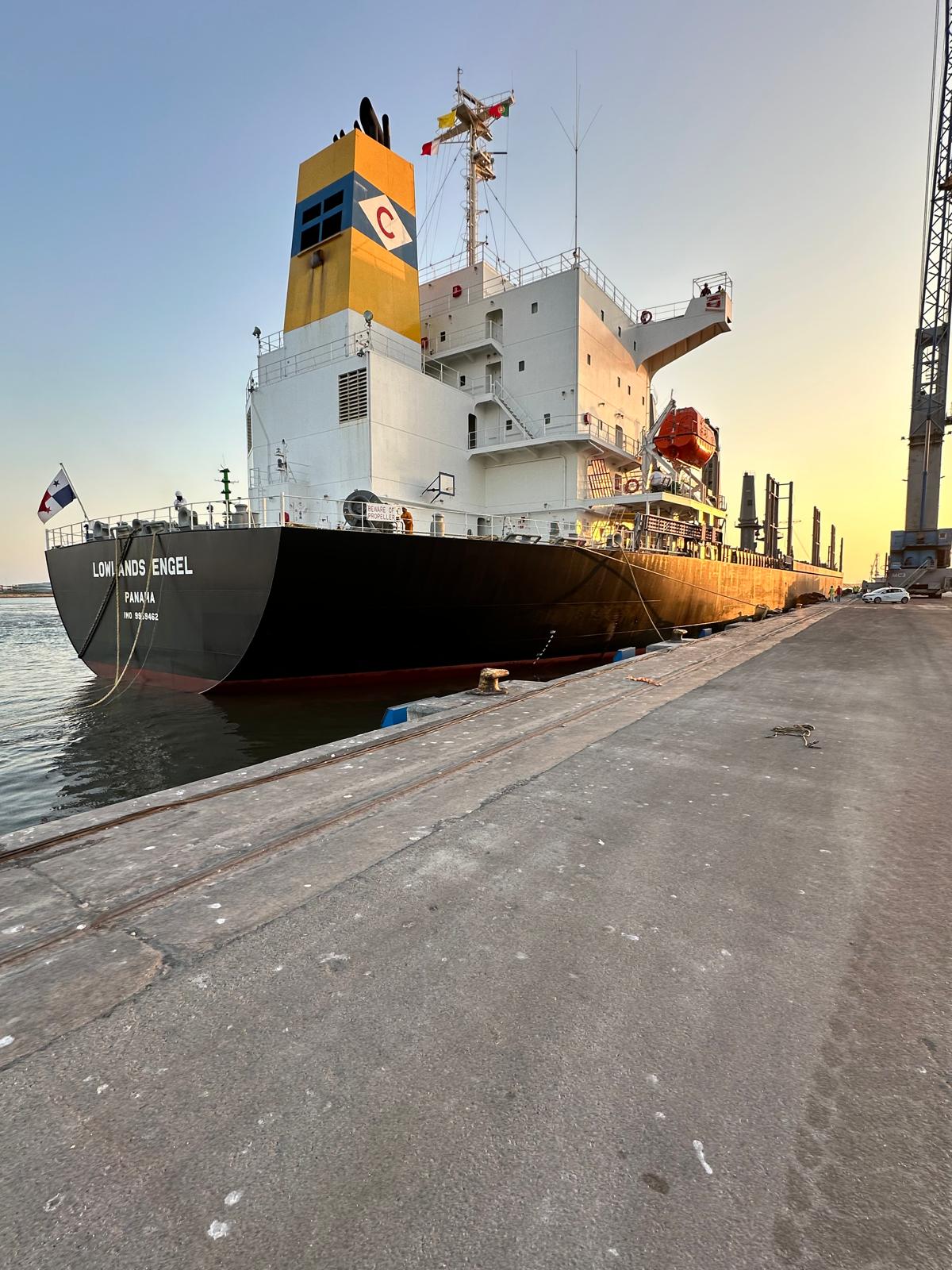 Porto de Aveiro regista recorde de maior navio atracado