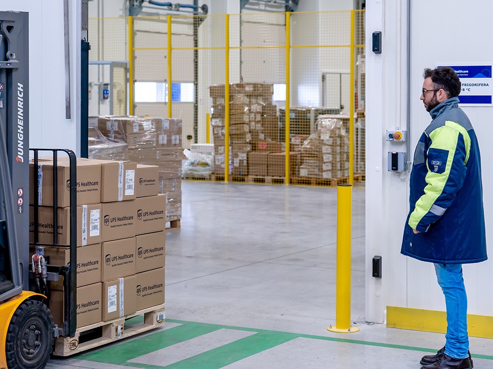 UPS reforça capacidade na logística de frio na Europa