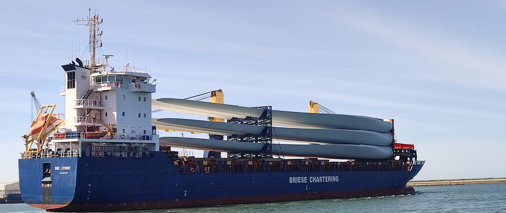 Porto de Aveiro evidencia-se na cadeia logística das energias renováveis