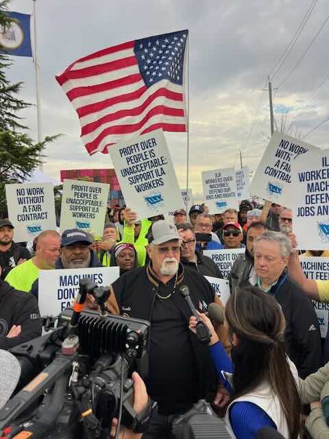 Greve nos portos americanos, tempestade nas cadeias de abastecimento