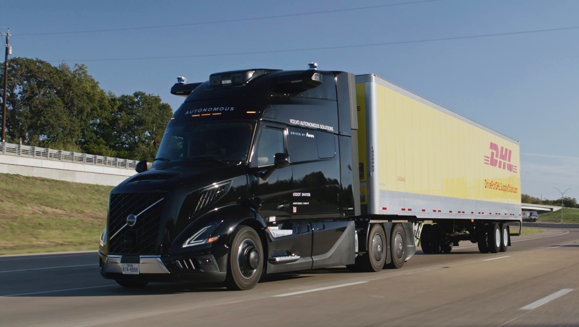 Volvo e DHL Supply Chain testam transporte autónomo no Texas
