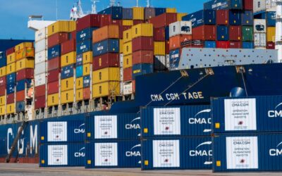 CMA CGM aplica sobretaxas PSS aos portos portugueses