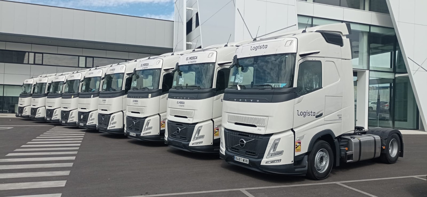 Logista integra 110 camiões Volvo FH Aero na sua frota