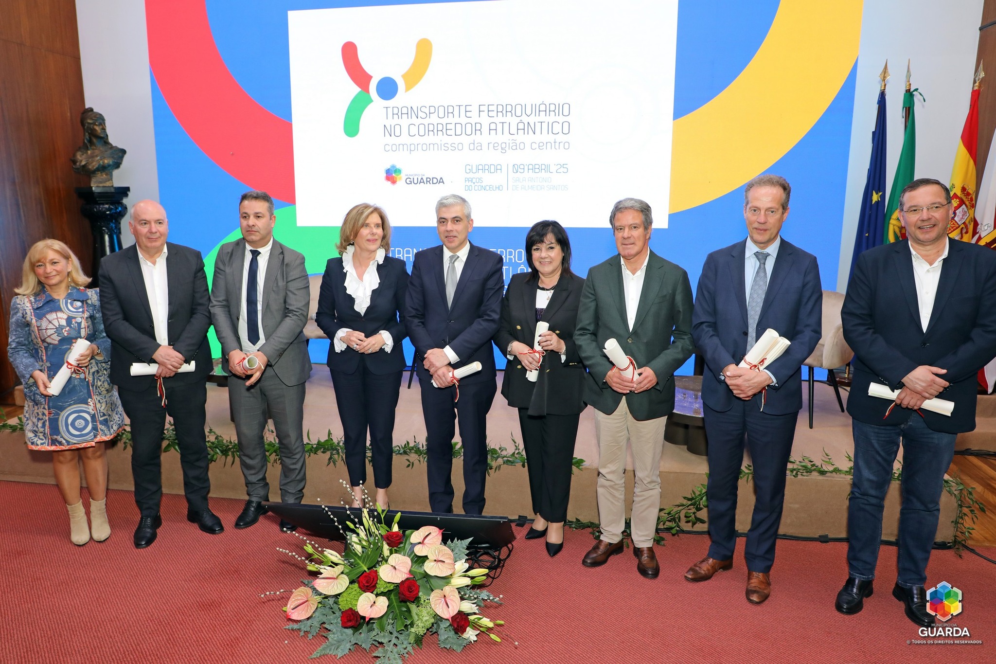 Municípios de Portugal e Espanha exigem reforço do Corredor Atlântico com ligação Aveiro–Madrid
