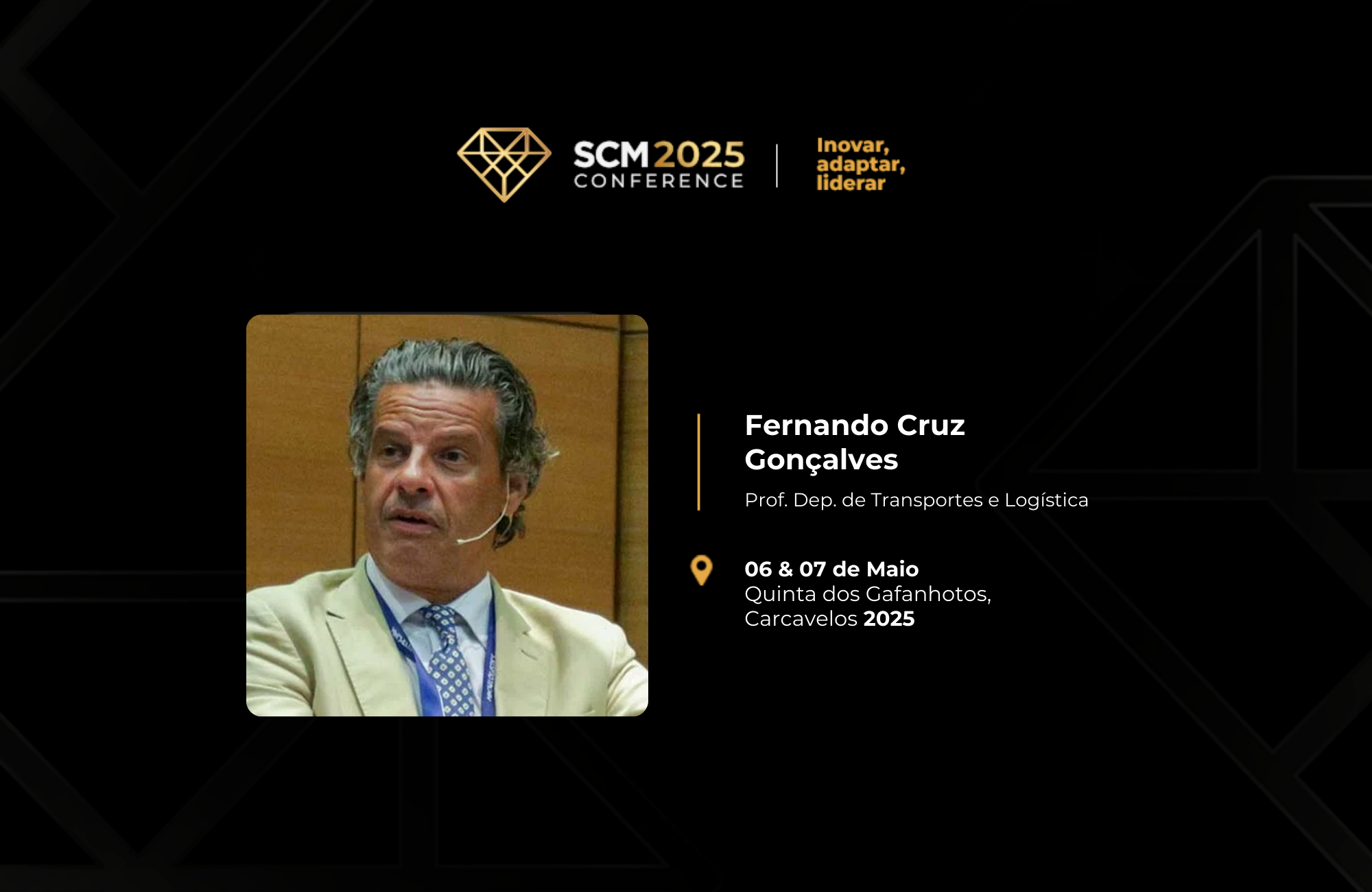 SCM Conference: Fernando Cruz Gonçalves antecipa o novo ciclo do transporte marítimo contentorizado