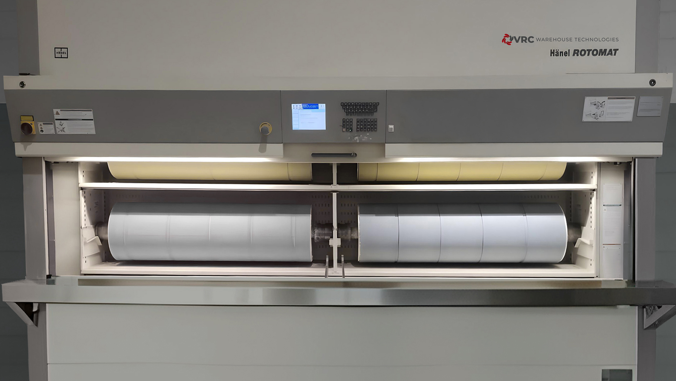 Iberembal implementa armazém automático para otimizar gestão de cilindros de impressão