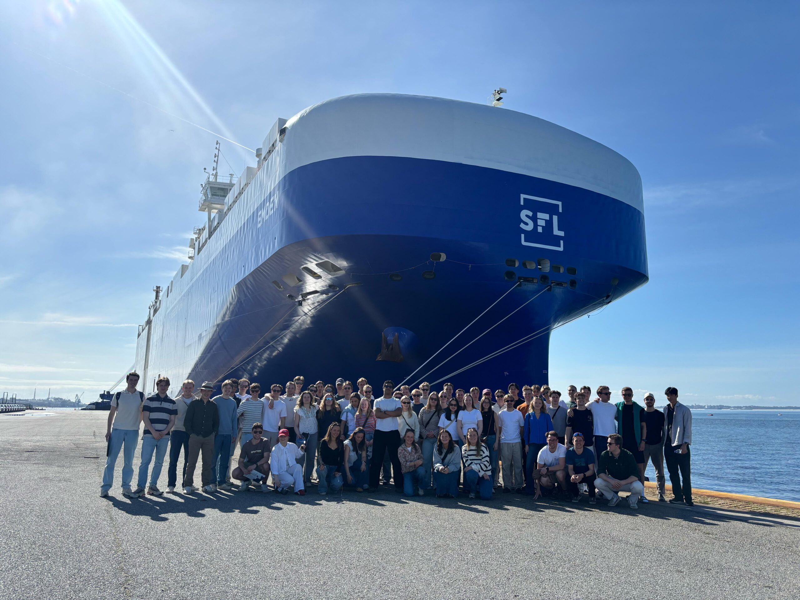 Porto de Setúbal recebe visita de estudantes da NTNU Maritime da Noruega