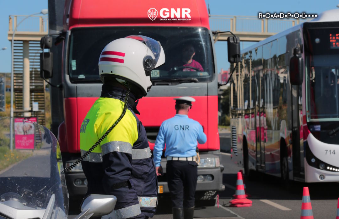 GNR vai fiscalizar pesados de mercadorias até dia 11