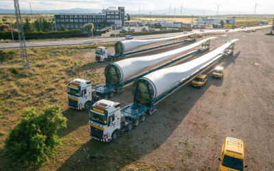 LASO em ação em Espanha num dos maiores transportes eólicos do ano