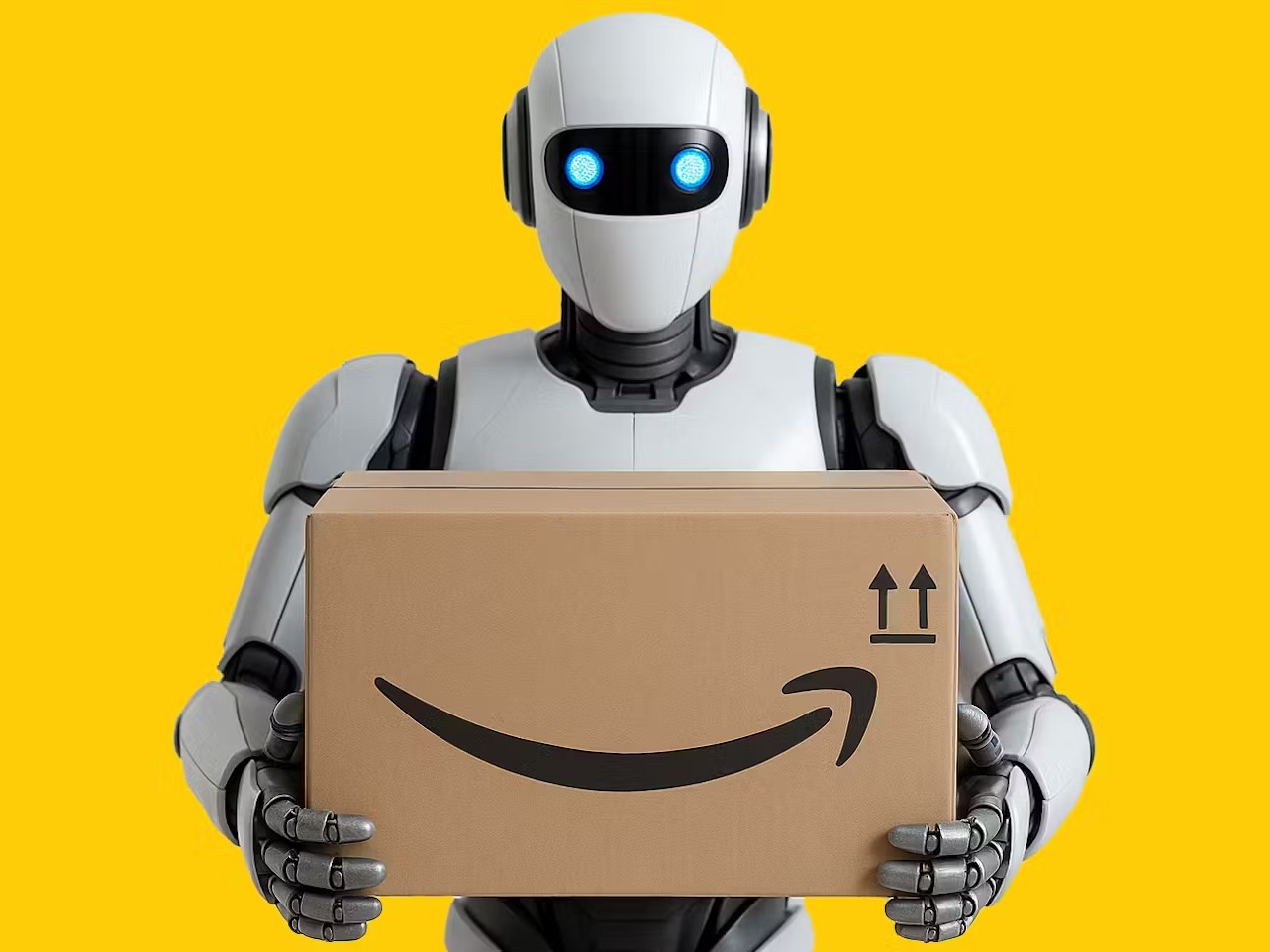 Amazon testa robôs humanoides para entregas