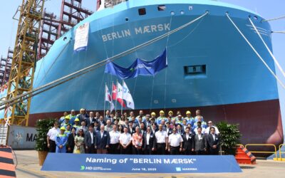 Maersk reforça frota com nova classe de navios dual-fuel metanol
