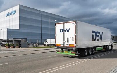 Logística humanitária: DSV e Unicef aprofundam colaboração
