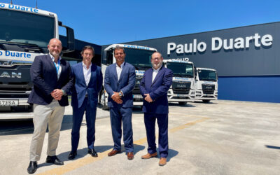 Grupo Paulo Duarte reforça frota com 140 camiões MAN TGX